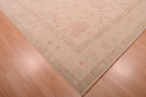 Chobi Beige Hand Knotted 90 X 120 Area Rug 100-75035 Image 3