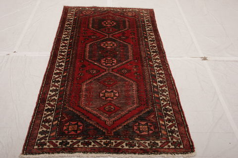 Mussel Multicolor Hand Knotted 35 X 65 Area Rug 155-75058 Image 1