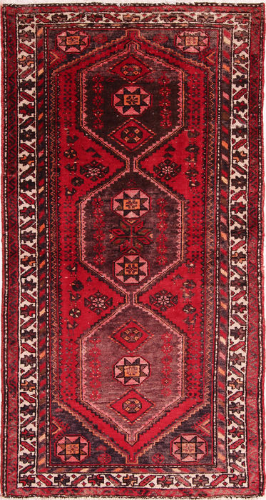 Mussel Multicolor Hand Knotted 35 X 65 Area Rug 155-75058 Image 0