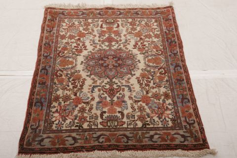 Bidjar Multicolor Hand Knotted 27 X 38  Area Rug 155-75065 Image 2