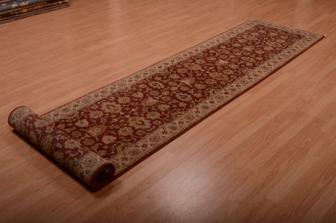 Jaipur Red Runner Hand Knotted 28 X 120 Area Rug 100-75072 Image 5