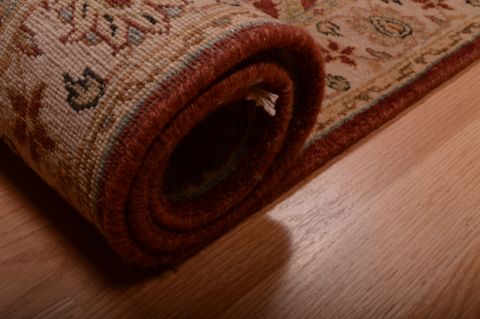 Jaipur Red Runner Hand Knotted 28 X 120 Area Rug 100-75072 Image 6