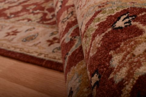 Jaipur Red Runner Hand Knotted 28 X 120 Area Rug 100-75072 Image 8