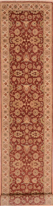 Jaipur Red Runner Hand Knotted 28 X 120 Area Rug 100-75072 Image 0