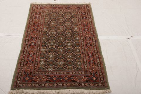 Mood Multicolor Hand Knotted 28 X 49  Area Rug 155-75075 Image 2