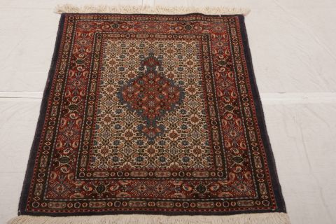 Mood Multicolor Hand Knotted 26 X 38  Area Rug 155-75077 Image 2