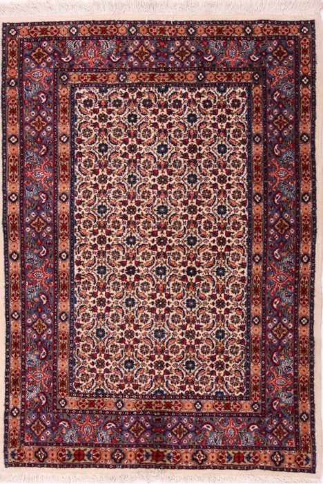 Mood Multicolor Hand Knotted 36 X 51 Area Rug 155-75082 Image 0