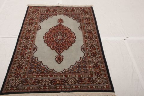 Mood Multicolor Hand Knotted 34 X 50  Area Rug 155-75083 Image 1