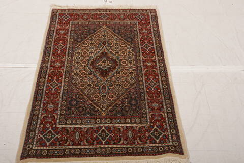 Mood Multicolor Hand Knotted 26 X 48  Area Rug 155-75088 Image 1