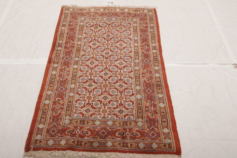 Mood Red Hand Knotted 26 X 410  Area Rug 155-75092 Image 1