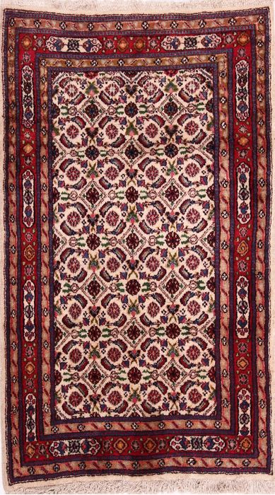Mood Multicolor Hand Knotted 25 X 41  Area Rug 155-75093 Image 0