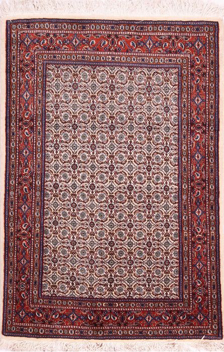 Mood Multicolor Hand Knotted 33 X 48  Area Rug 155-75098 Image 0