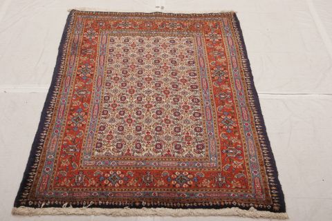 Mood Multicolor Hand Knotted 210 X 410  Area Rug 155-75114 Image 1