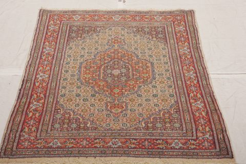 Mood Multicolor Hand Knotted 31 X 45  Area Rug 155-75117 Image 1