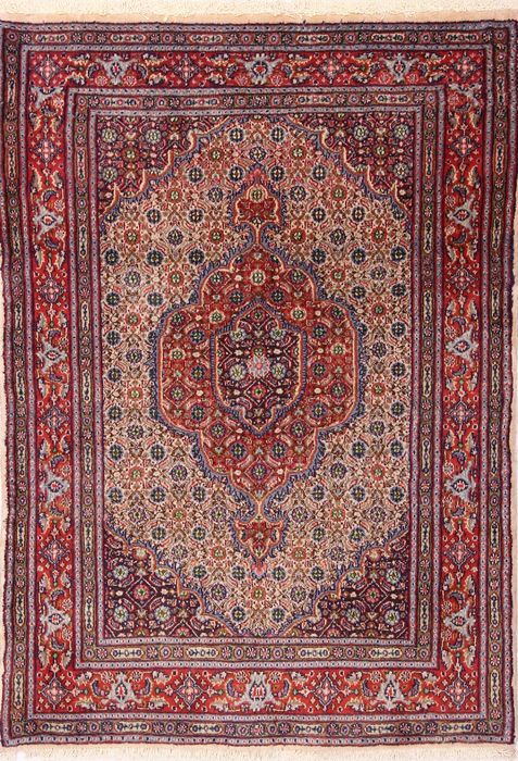 Mood Multicolor Hand Knotted 31 X 45  Area Rug 155-75117 Image 0