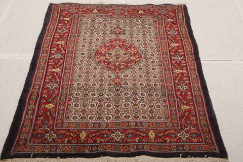 Mood Multicolor Hand Knotted 33 X 52  Area Rug 155-75122 Image 1