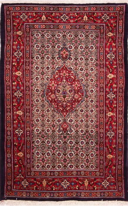 Mood Multicolor Hand Knotted 33 X 52  Area Rug 155-75122 Image 0