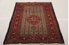 Mood Multicolor Hand Knotted 33 X 52  Area Rug 155-75122 Thumb 2