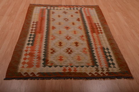 Kilim Brown Hand Knotted 43 X 610 Area Rug 100-75127 Image 1