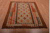 Kilim Brown Hand Knotted 43 X 610  Area Rug 100-75127 Thumb 1