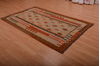 Kilim Brown Hand Knotted 43 X 610  Area Rug 100-75127 Thumb 4