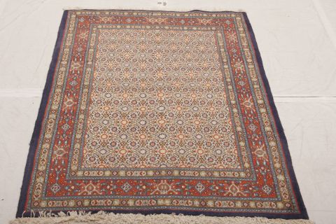Mood Multicolor Hand Knotted 32 X 49 Area Rug 155-75135 Image 1