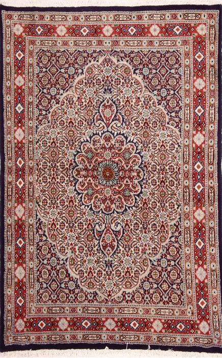 Mood Multicolor Hand Knotted 33 X 48  Area Rug 155-75137 Image 0
