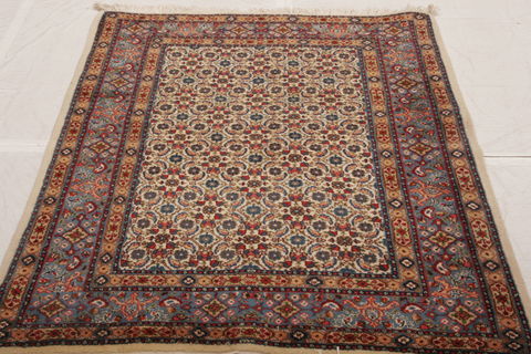 Mood Multicolor Hand Knotted 36 X 51  Area Rug 155-75141 Image 1