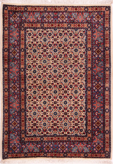 Mood Multicolor Hand Knotted 36 X 51  Area Rug 155-75141 Image 0
