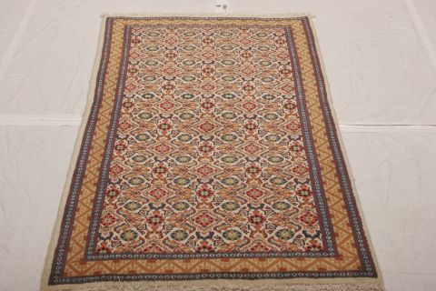Mood Multicolor Hand Knotted 28 X 47  Area Rug 155-75147 Image 1