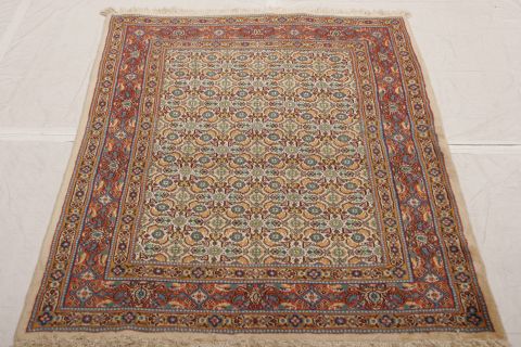 Mood Multicolor Hand Knotted 33 X 46 Area Rug 155-75149 Image 4