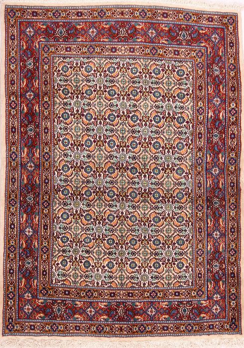 Mood Multicolor Hand Knotted 33 X 46 Area Rug 155-75149 Image 0
