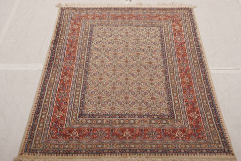 Mood Multicolor Hand Knotted 33 X 42 Area Rug 155-75150 Image 1