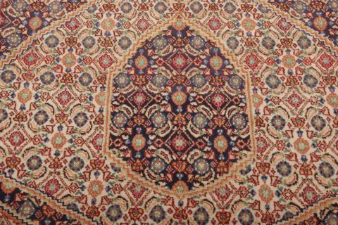 Mood Multicolor Hand Knotted 41 X 48  Area Rug 155-75162 Image 3