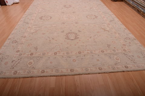 Chobi Beige Hand Knotted 810 X 129 Area Rug 100-75163 Image 1