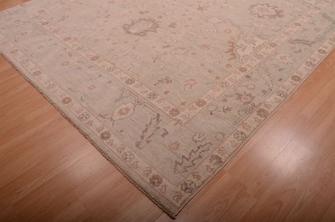 Chobi Beige Hand Knotted 810 X 129 Area Rug 100-75163 Image 5