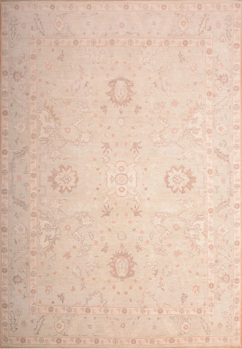 Chobi Beige Hand Knotted 810 X 129 Area Rug 100-75163 Image 0