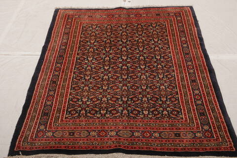Mood Multicolor Hand Knotted 37 X 53  Area Rug 155-75164 Image 2