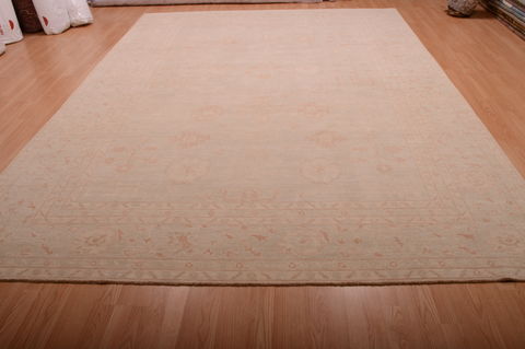 Chobi Beige Hand Knotted 810 X 122 Area Rug 100-75165 Image 1