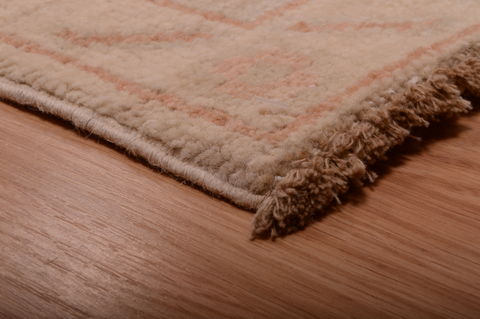 Chobi Beige Hand Knotted 810 X 122 Area Rug 100-75165 Image 5