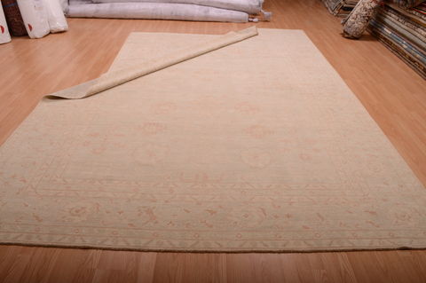 Chobi Beige Hand Knotted 810 X 122 Area Rug 100-75165 Image 7