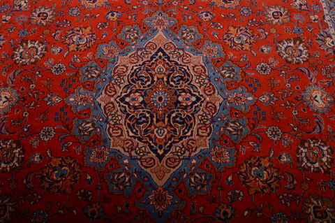 Sarouk Red Hand Knotted 68 X 98 Area Rug 100-75166 Image 4