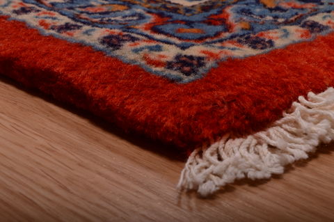 Sarouk Red Hand Knotted 68 X 98 Area Rug 100-75166 Image 8