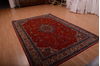 Sarouk Red Hand Knotted 68 X 98 Area Rug 100-75166 Thumb 7