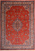 Sarouk Red Hand Knotted 68 X 98 Area Rug 100-75166 Thumb 0