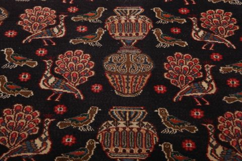 Mood Blue Hand Knotted 34 X 65 Area Rug 155-75177 Image 2