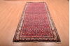 Hossein Abad Red Runner Hand Knotted 311 X 1011  Area Rug 100-75188 Thumb 1