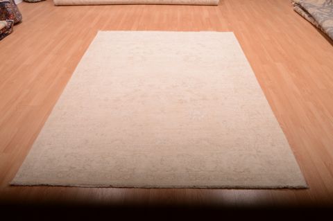 Chobi Beige Hand Knotted 55 X 80 Area Rug 100-75221 Image 9