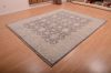 Chobi Blue Hand Knotted 81 X 99 Area Rug 100-75226 Thumb 2