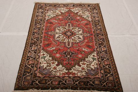 Hossein Abad Multicolor Hand Knotted 31 X 55 Area Rug 155-75228 Image 1